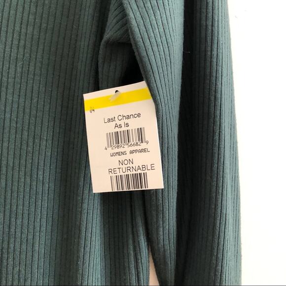 NWT Halogen Cardigan Sweater Green Petite Small - Picture 5 of 6